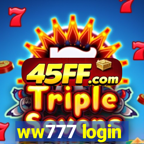 ww777 login